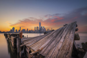 Twisted Pier Manhattan Sunrse