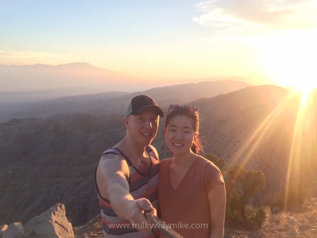 Mike and Janelle At Keys View, Joshua Tree NP